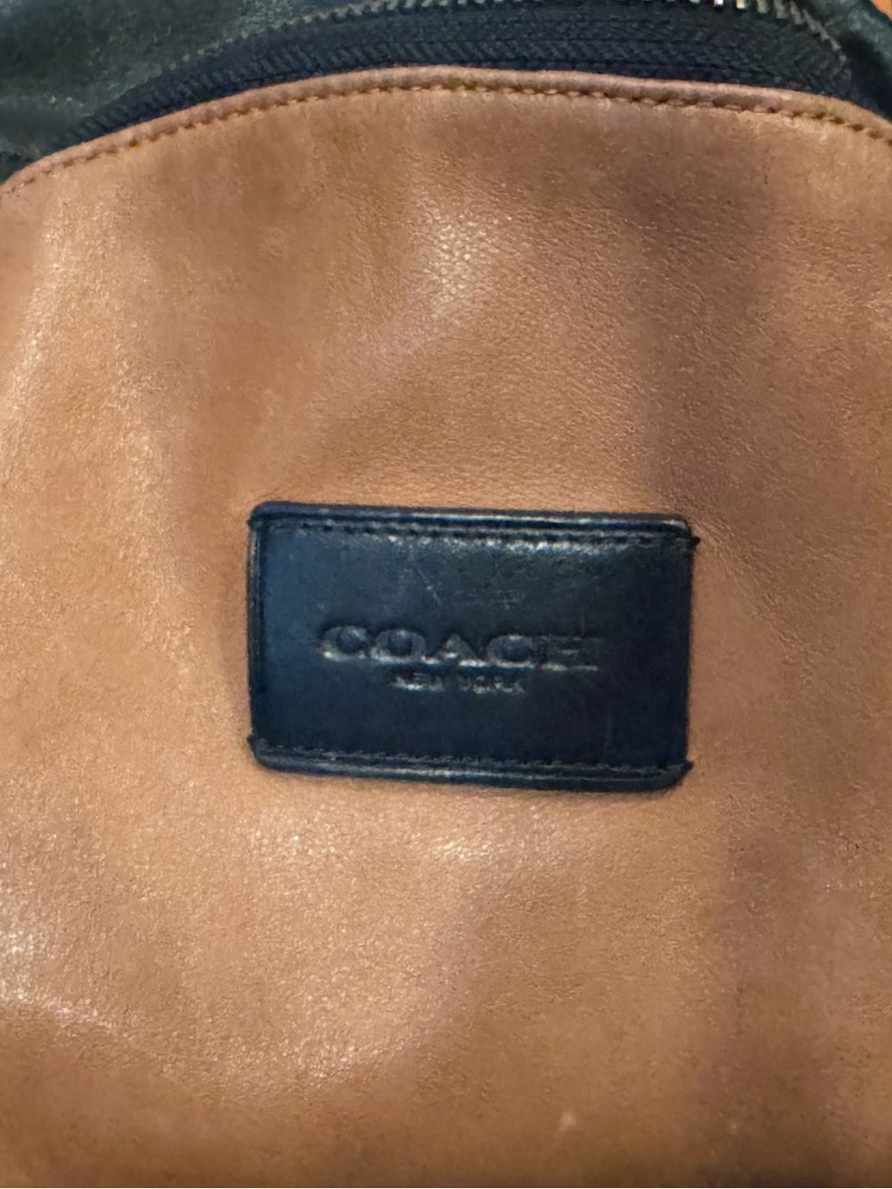 Coach Leather backpack - Picture 2 of 7
